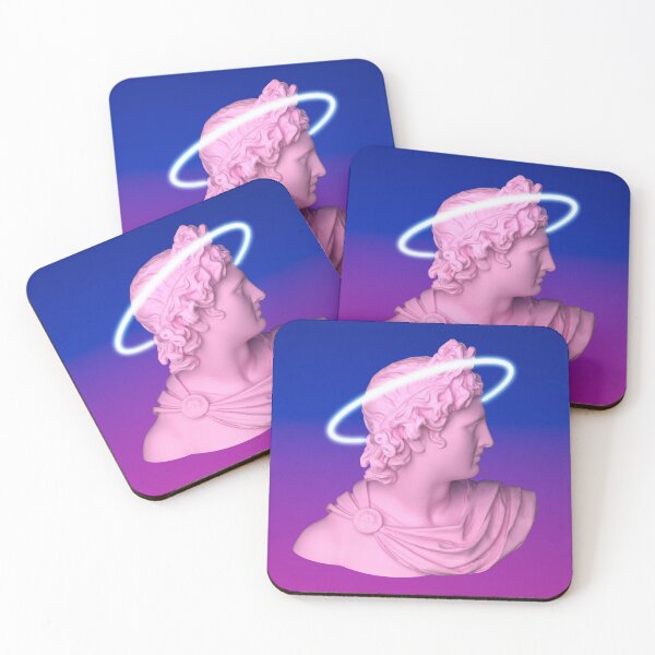 Item preview, Retro 3D Shapes Vaporwave Style designed and sold by Peekonet.