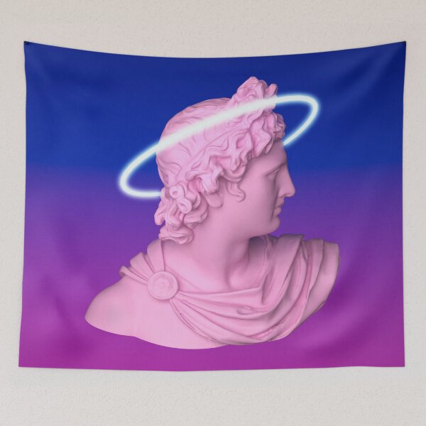 Item preview, Retro 3D Shapes Vaporwave Style designed and sold by Peekonet.