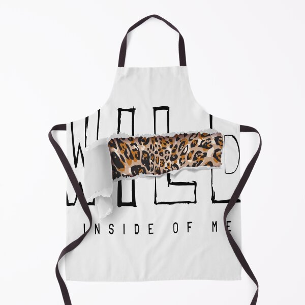 Item preview, Wild Slogan Ripped Off Revealing Leopard Skin Inside Illustration designed and sold by Peekonet.