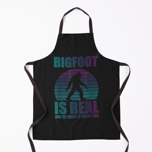 Item preview, Bigfoot Is Real And He Tried To Eat My Ass Funny Sasquatch (2) designed and sold by bar4o3fm.