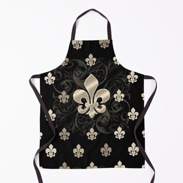 Item preview, Fleur de Lys-Black & Gold designed and sold by SSSowers.
