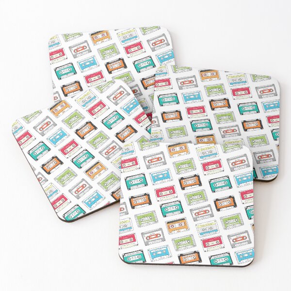 Item preview, Seamless Pattern Plastic Cassette Audio Tape with Different Music designed and sold by Peekonet.