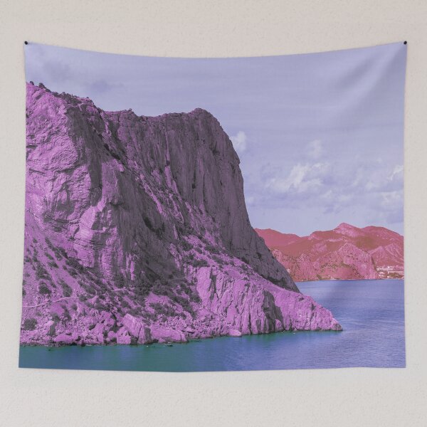 Item preview, Retro Landscape Vaporwave Style designed and sold by Peekonet.