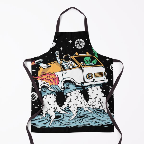 Item preview, Astronaut Alien Drive Space Car Illustration designed and sold by Peekonet.