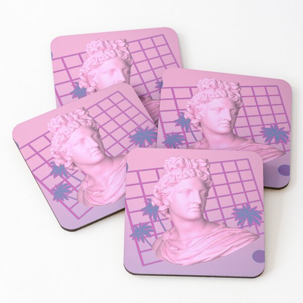 Item preview, 3D Aesthetics with Shapes Vaporwave Style (2) designed and sold by Peekonet.