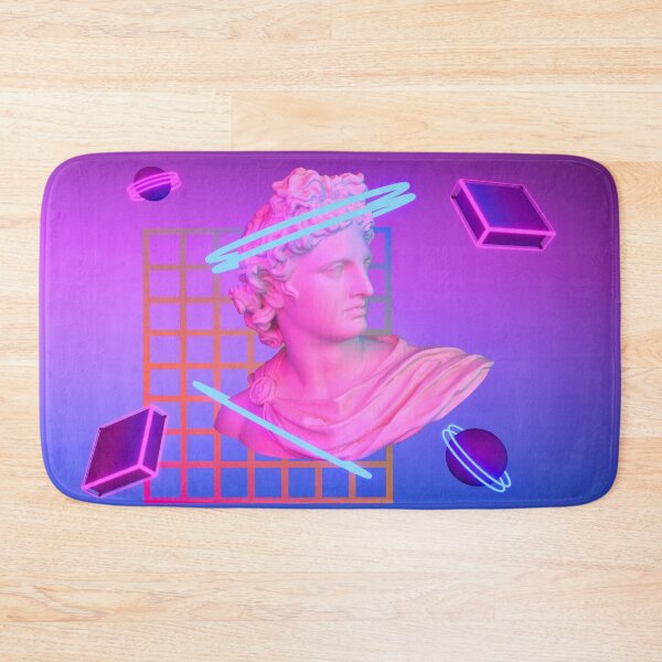 Item preview, 3D Aesthetics with Shapes Vaporwave Style (1) designed and sold by Peekonet.