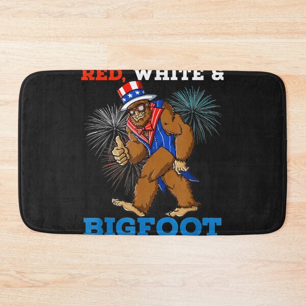 Item preview, Bigfoot Patriotic 4th of July Fireworks America Sasquatch designed and sold by bar4o3fm.