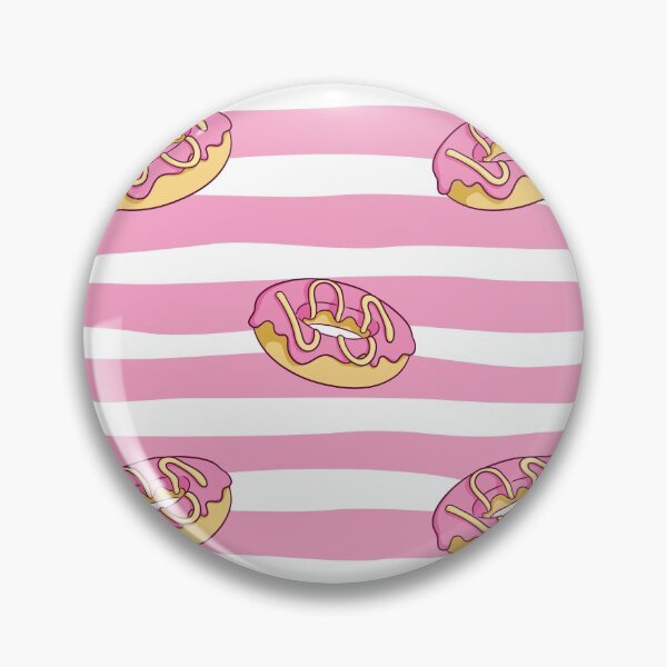 Item preview, Seamless Pattern Cute Strawberry Donut with Colored Doodle Style designed and sold by Peekonet.