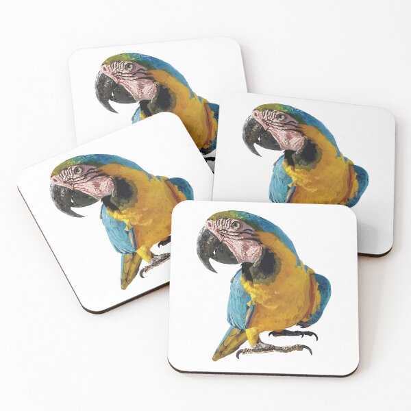 Item preview, Blue-yellow macaw designed and sold by obscurite.