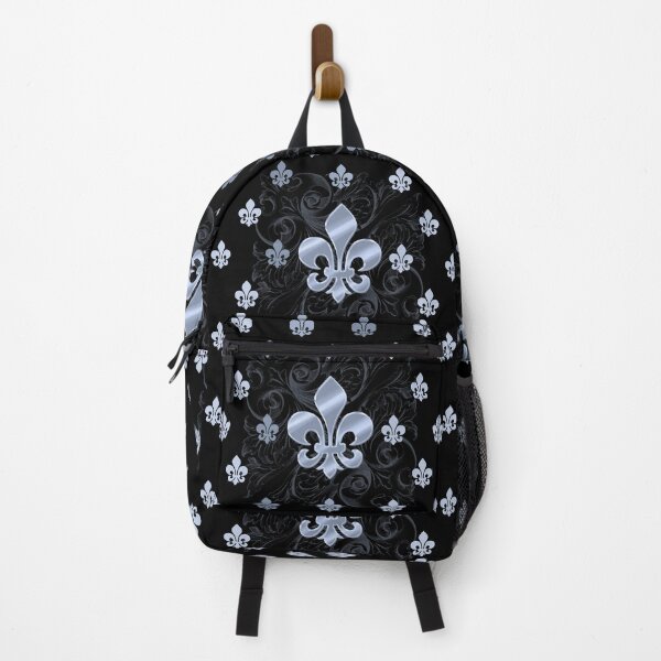Item preview, Fleur de Lys-Black & Silver designed and sold by SSSowers.