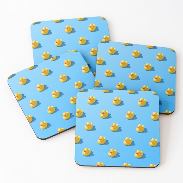 Item preview, Flat Lay Creative Summer Yellow Rubber Duck Pattern High Quality Photo designed and sold by Peekonet.