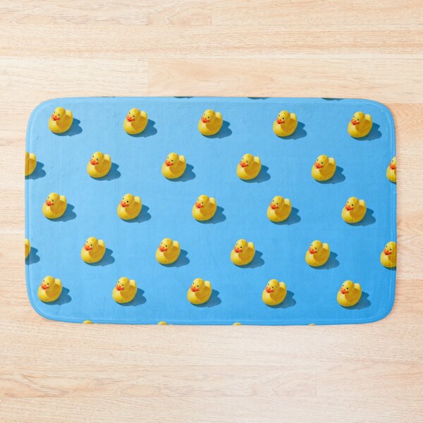 Item preview, Flat Lay Creative Summer Yellow Rubber Duck Pattern High Quality Photo designed and sold by Peekonet.