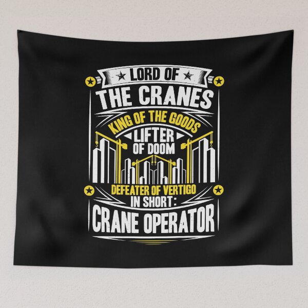 Item preview, Crane Operator Crane Driver Heavy Equipment designed and sold by Krautshirts.