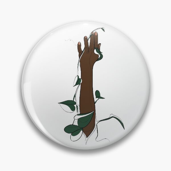 Item preview, Black Plant Lady Hand Illustration - Transparent Background designed and sold by ebzil studio.