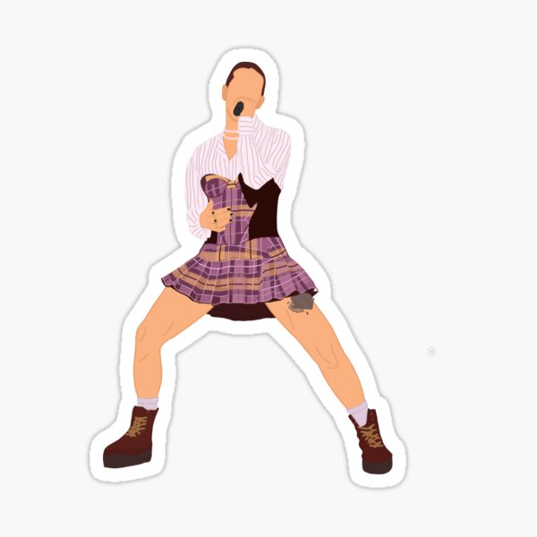 Damiano david dress Sticker
