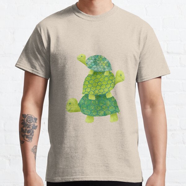 Sea Turtle Stacked Repeat Toddler T Shirt