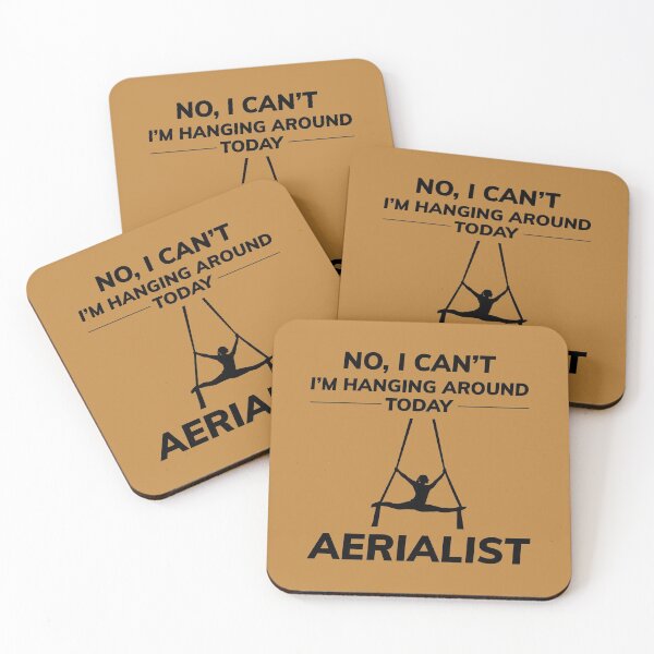 Item preview, Aerial Silks Dancer Aerialist Air Yoga Acrobatics Funny designed and sold by CuteDesigns1.