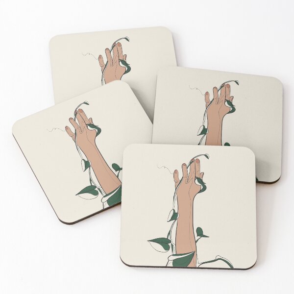 Item preview, Plant Lady Brown Hand Illustration designed and sold by ebzil studio.