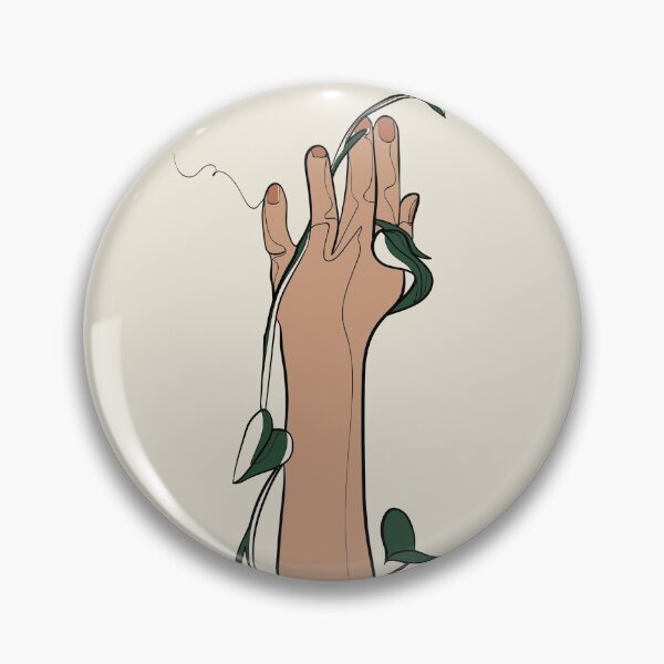 Item preview, Plant Lady Brown Hand Illustration designed and sold by ebzil studio.
