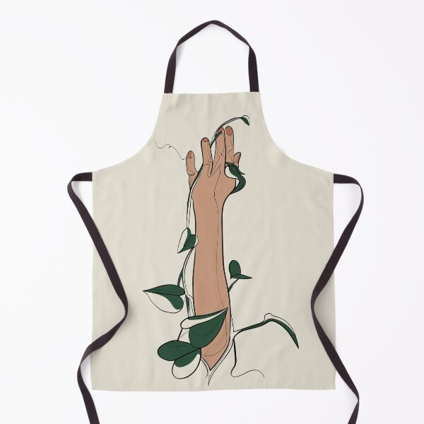 Item preview, Plant Lady Brown Hand Illustration designed and sold by ebzil studio.
