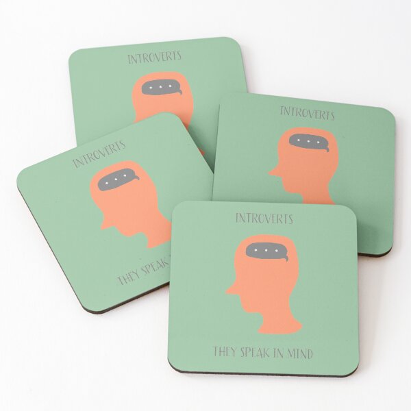 Item preview, Introverts - They speak in mind designed and sold by JaiStudio.