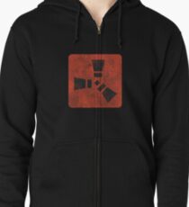 RUST Zipped Hoodie