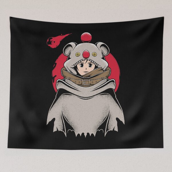 Item preview, Lover Gift Final fantasy Christmas Yuffie Moogle Cape designed and sold by CruzMamiePerkin.