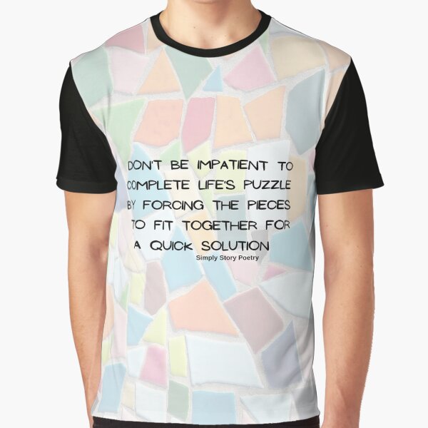 Life is Puzzling Graphic T-Shirt