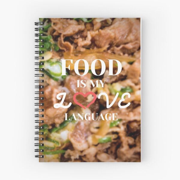 Item preview, Food is my Love Language | Japanese Gyudon Beef designed and sold by NerdyByDesign.
