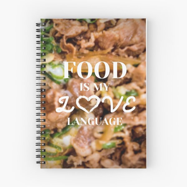 Item preview, Food is my Love Language | Japanese Gyudon Beef designed and sold by NerdyByDesign.