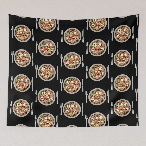 Item preview, Food is my Love Language | Funny Japanese Gyudon Bowl designed and sold by NerdyByDesign.