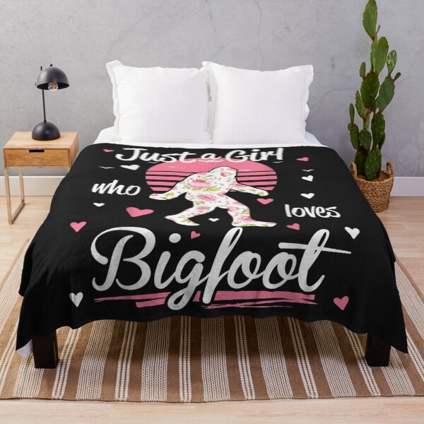 Item preview, Bigfoot Shirt Just A Girl Who Loves Bigfoot designed and sold by bar4o3fm.