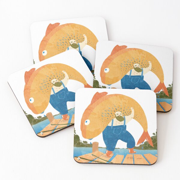 Item preview, The Salmon Fisherman designed and sold by cqgdesign.