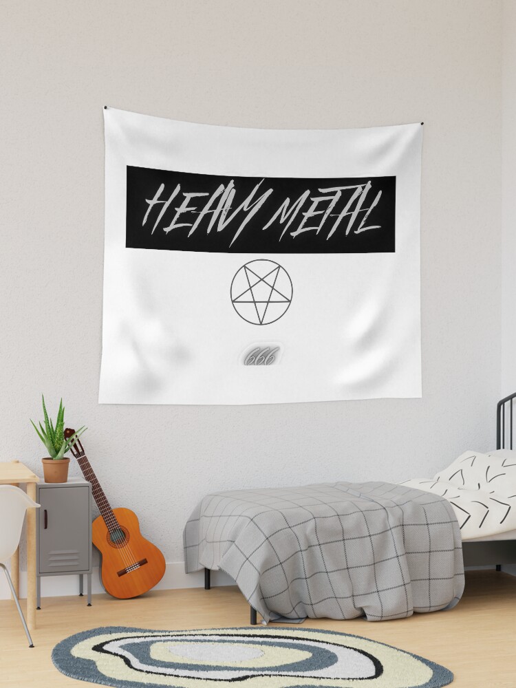 Heavy metal online tapestry