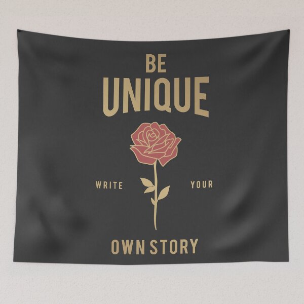 Item preview, Be Unique Illustration designed and sold by Peekonet.