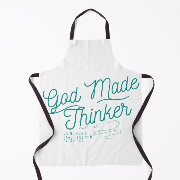 Item preview, God Made Thinker | think every day | Beautiful Mind | christian design | - Design-dv designed and sold by Mind-Your-Life.