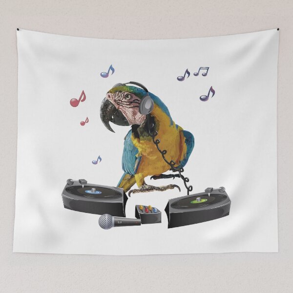 Item preview, blue-yellow macaw designed and sold by obscurite.