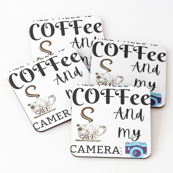 Item preview, All I Need Is Coffee And My Camera designed and sold by JCworld00.