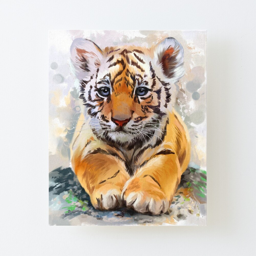 Cute Tattoo Design Tiger Is Creeping Up Isolated On A White Background  Royalty Free SVG, Cliparts, Vectors, and Stock Illustration. Image  162641925.