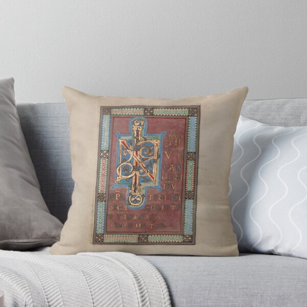 Item preview, Decorated Incipit Page - Beginning of Mark's Gospel (1120 - 1140 AD) designed and sold by SexyCodicology.