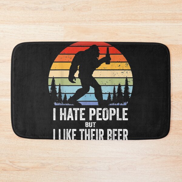Item preview, Funny Bigfoot Drinking Beer for Sasquatch Believers designed and sold by bar4o3fm.
