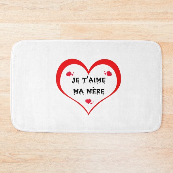 Item preview, Je t 'aime ma mère t-shirt designed and sold by Frangi_Pane_ Magazine.