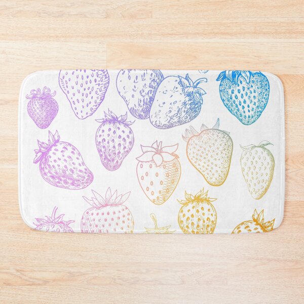 Item preview, Colorful Strawberries designed and sold by leoninestudios.