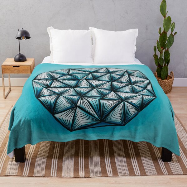 Item preview, Abstract Shape With Triangles Pattern designed and sold by Boriana Giormova.