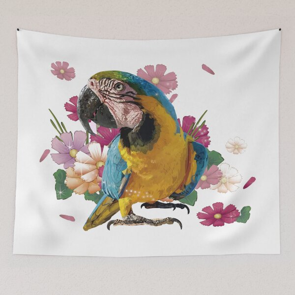 Item preview, blue-yellow macaw designed and sold by obscurite.