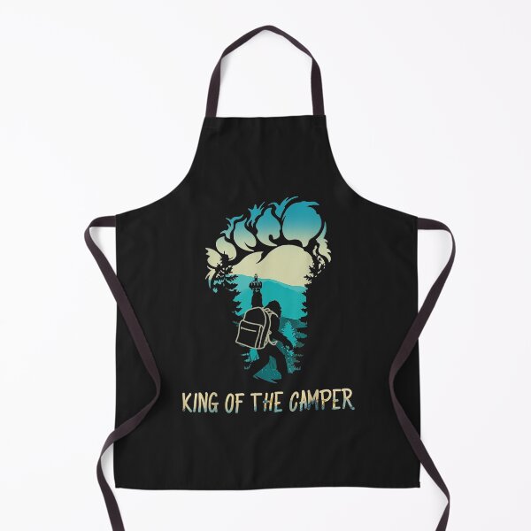 Item preview, Funny Bigfoot King Of The Camper Happy Camper Lovers designed and sold by bar4o3fm.