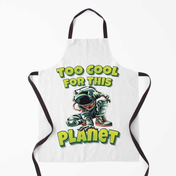 Item preview, Too Cool For This Planet Astronaut Funny Simple Alien Quote designed and sold by WordsGamersUse.
