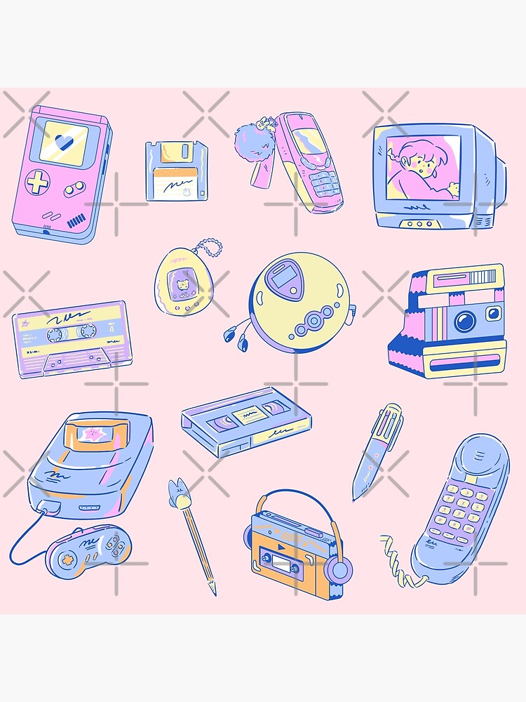  90s Starter Pack Funny 90s Aesthetic Nostalgia 1990s