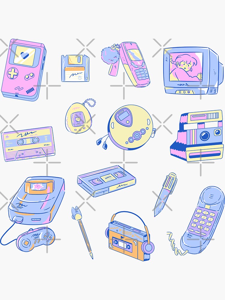  90s Starter Pack Funny 90s Aesthetic Nostalgia 1990s