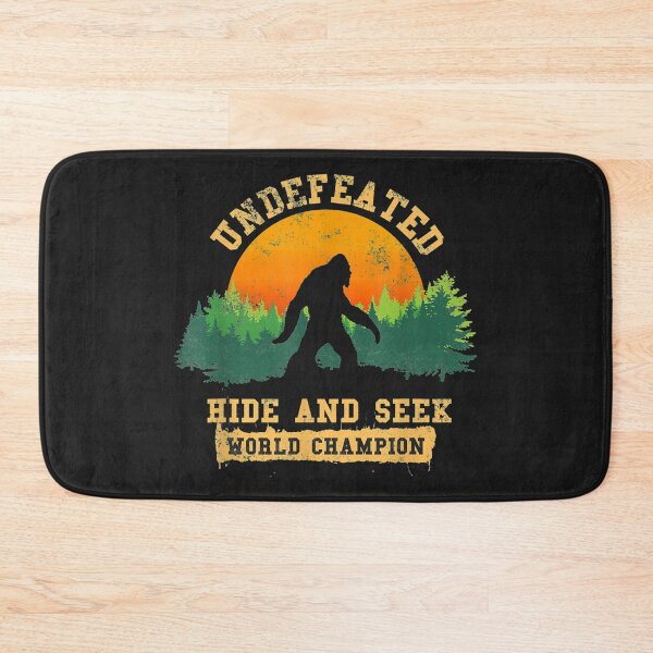 Item preview, Hide And Seek World Champion Tshirt Bigfoot Is Real designed and sold by bar4o3fm.